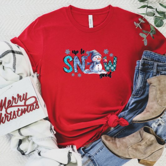 Leuk Winter Vrouwen T-shirt