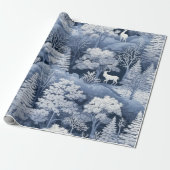 Leuk Winter Wonderland Cadeaupapier (Uitgerold)