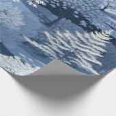 Leuk Winter Wonderland Cadeaupapier (Hoek)