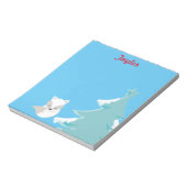 Leuk Winter Wonderland Notitieblok (Linkerzijde)