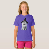 Leuk wit Perzisch heksenkinderen T-shirt (Voorkant volledig)