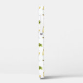 Leuk wit wijnpatroon Case-Mate iPhone case (Achterkant / Links)