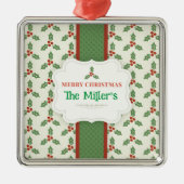 LEUK! X-mas Metal Ornament - Gepersonaliseerd - Na (Voorkant)