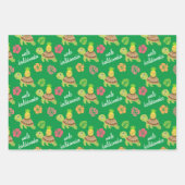 Leuk Zee Schildpad Kerst Inpakpapier Vel (Voorkant)