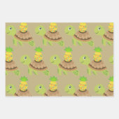 Leuk Zee Schildpad Kerst Inpakpapier Vel (Voorkant)