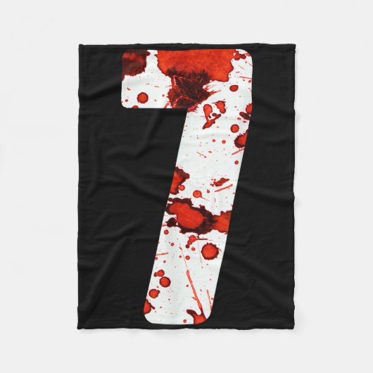 Leuk Zes Zeven 6 7 Meme-ontwerp koppels Halloween Fleece Deken (Voorkant)