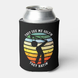 Leuk ZIEN ZE ME GOLFEN, ZE HATEN Met pensioen Blikjeskoeler