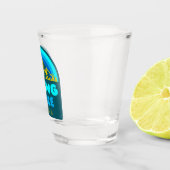 Leuk zijn is leuk shot glas (Rechts)