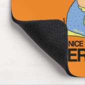 Leuk zijn is overdreven - gruwelijke oude dame muismat (Hoek)