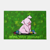 Leuk Zittend  VARKEN Deurmat (Voorkant)