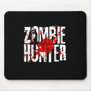Leuk Zombie Hunter Ontwerp voor Jongens Meisjes Ha Muismat