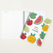 Leuk Zomer Fruit Patroon Dagelijks en Maandelijks Planner (Display)