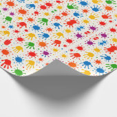 Leuk zomer geïnspireerd inpakpapier (Hoek)