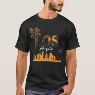 Leuk zomerontwerp voor LosAngeles City-familie T-shirt