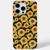 Leuk zonnebloem geel zwart patroon Case-Mate iPhone case (Achterkant)