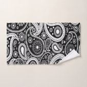 Leuk Zwart en Wit Paisley Handdoek Set (Handdoek)