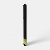 Leuk zwart rood monster fruit samsung galaxy hoesje (Linkerkant)