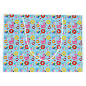 Leuk Zwembad Party Zwempatroon Groot Cadeauzakje (Achterkant)