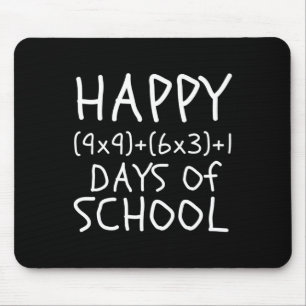 Leuke 100e dag van de school leraar Kinder 100 dag Muismat
