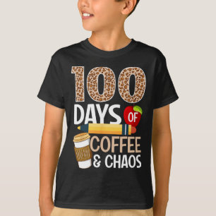 Leuke 100ste dag van de school leraar 100 dagen ko t-shirt
