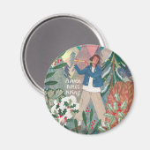 Leuke 12 dagen van Kerst elf Pipers Piping Magneet (Voorkant / Achterkant)