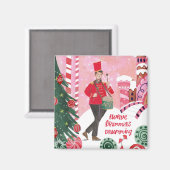 Leuke 12 dagen van Kerstmis twaalf Drummers Drumme Magneet (Voorkant / Achterkant)