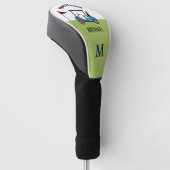 Leuke 19e Hole Aangepaste Kar Persoonlijk  Golfheadcover (Schuin)