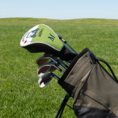 Leuke 19e Hole Aangepaste Kar Persoonlijk  Golfheadcover (Insitu)