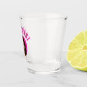 Leuke 21e verjaardag AANGEPASTE TEKST Foto Shot Glas (Rechts)