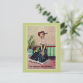 Leuke 21ste verjaardag voor haar briefkaart (Staand voorkant)