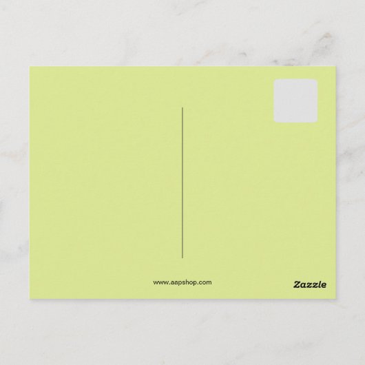 Leuke 21ste verjaardag voor haar briefkaart (Achterkant)