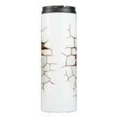 Leuke 3-D Shih-tzu hond Thermosbeker (Achterkant)