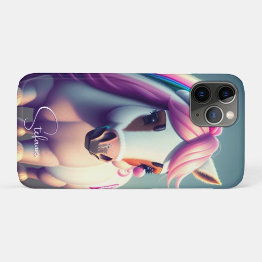 Leuke 3D Spirit Pony 2 Case-Mate iPhone Case (Achterkant (horizontaal))