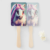 Leuke 3D Spirit Pony 2 Handwaaier (Voorkant en achterkant)