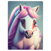 Leuke 3D Spirit Pony 2 Klembord (Achterkant)