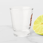 Leuke 40e verjaardag CUSTOM TEXT Photo Shot Glass Shot Glas (Links)