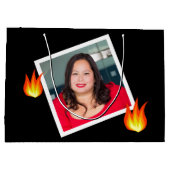 Leuke 50e verjaardag "Hot Tamale" gepersonaliseerd Groot Cadeauzakje (Achterkant)