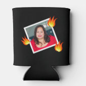 Leuke 50e verjaardag "Hot Tamale" Grappige foto Blikjeskoeler (Achterkant)