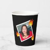 Leuke 50e verjaardag "Hot Tamale" Grappige Vuurfot Papieren Bekers (Achterkant)