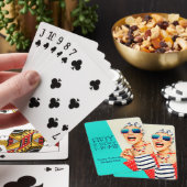 Leuke 50ste verjaardag voor haar pokerkaarten (Insitu)