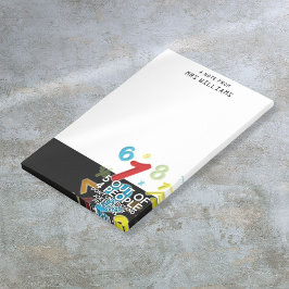 Leuke 5 VAN DE 4 MENSEN Wiskundegrap Post-it® Notes