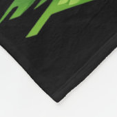 Leuke 6e verjaardag nummer 6 videogamer pixel them fleece deken (Hoek)