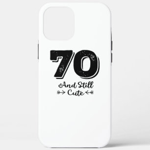 leuke 70e verjaardag quote gezegden Case-Mate iPhone case