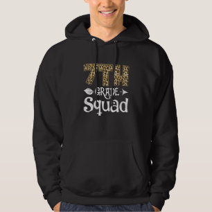 Leuke 7e klas groep luipaard eerste dag Schattig t Hoodie