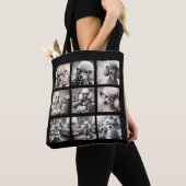 Leuke 9 foto collage afbeeldingen tote bag (Dichtbij)