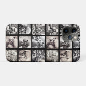 Leuke 9 foto collage foto's Case-Mate iPhone case (Achterkant (horizontaal))