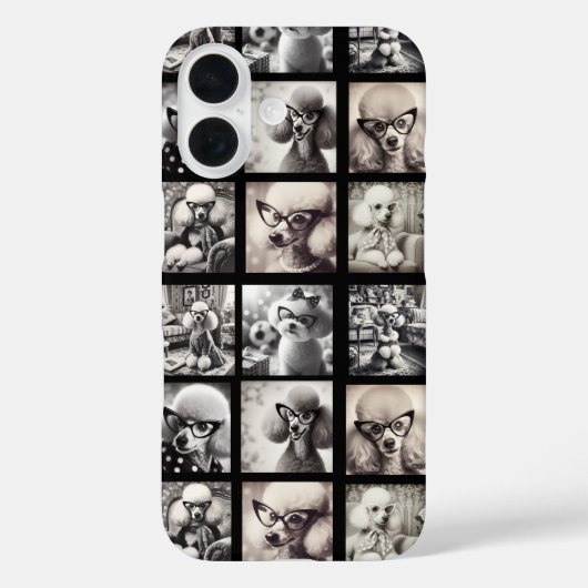 Leuke 9 foto collage foto's Case-Mate iPhone case (Achterkant)