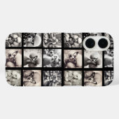 Leuke 9 foto collage foto's Case-Mate iPhone case (Achterkant (horizontaal))