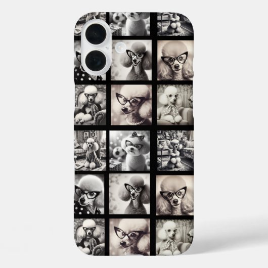 Leuke 9 foto collage foto's Case-Mate iPhone case (Achterkant)