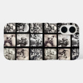 Leuke 9 foto collage foto's Case-Mate iPhone case (Achterkant (horizontaal))